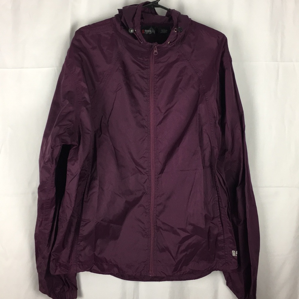 Alpine design women’s eggplant windbreaker